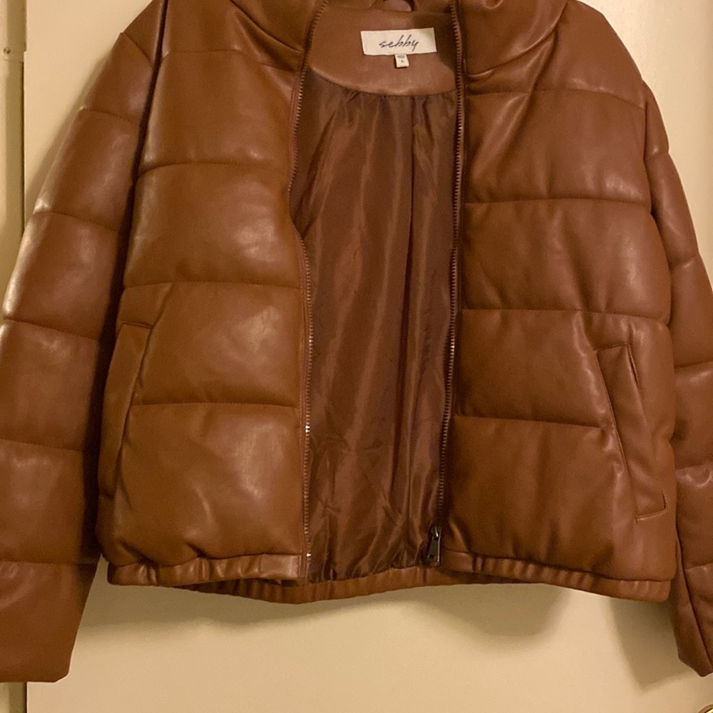 I am selling a brown jacket